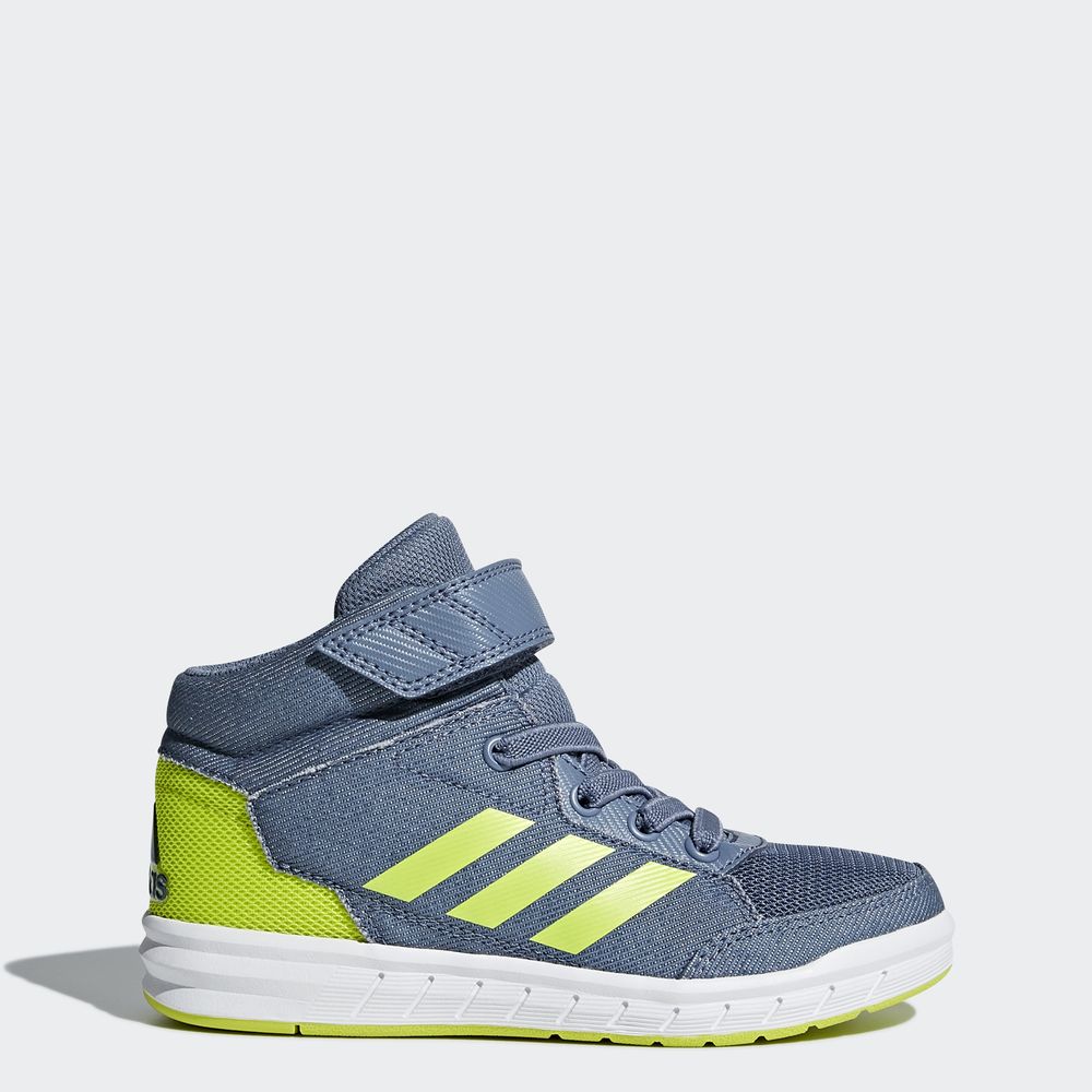 Adidas Altasport Mid - αθλητικα παπουτσια για αγορια - Γκρι/Κίτρινα,Μέγεθος: EU 27 – 39 1/3 (206EBGO